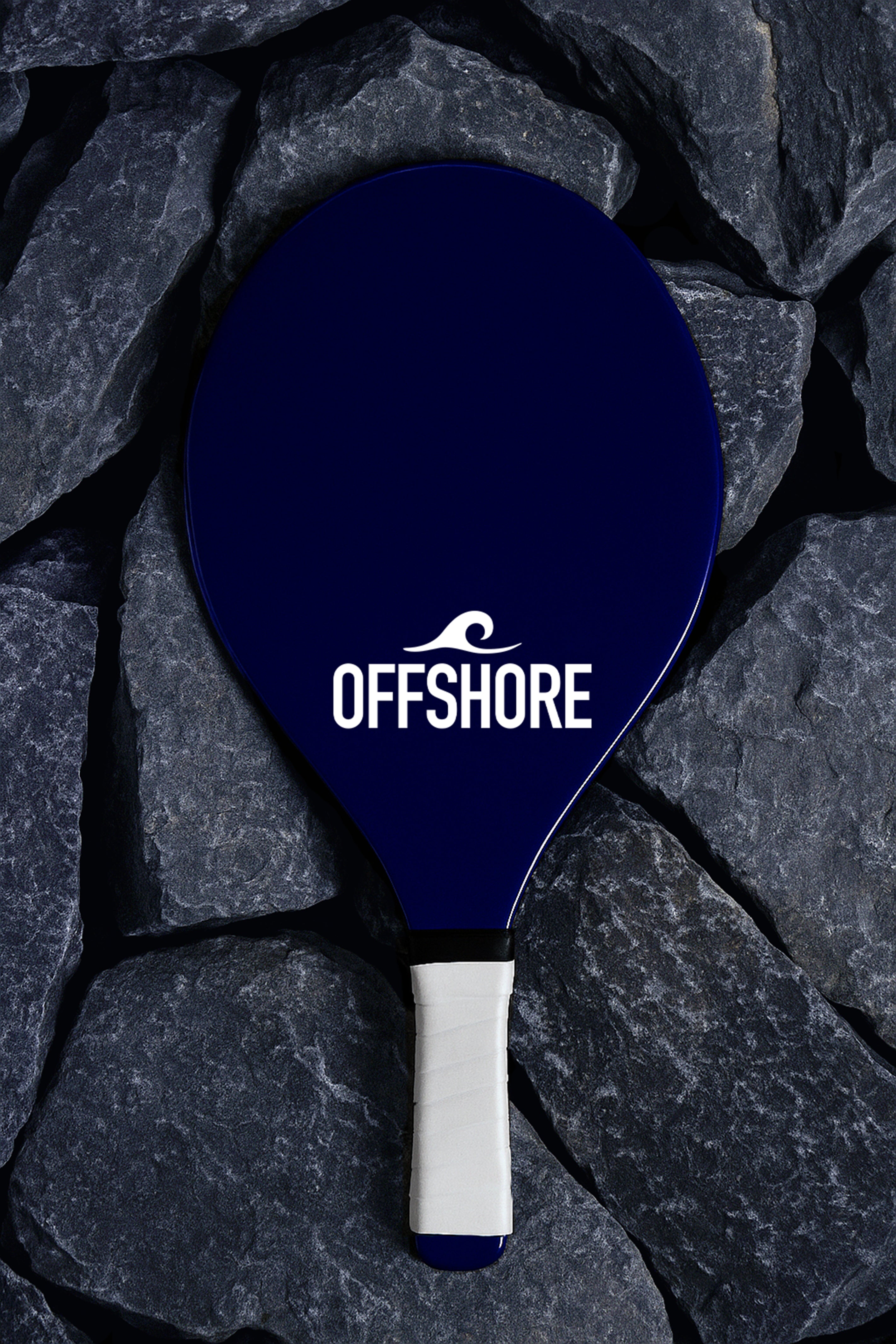 OFFSHORE Mediterranean handcrafted wooden beach racket