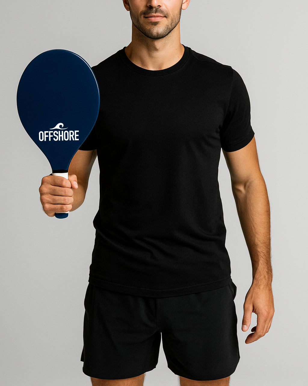 OFFSHORE Mediterranean handcrafted wooden beach racket