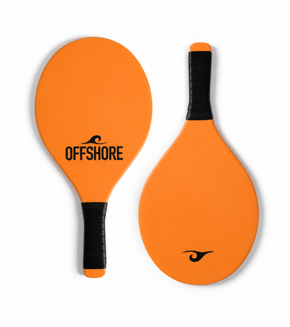 OFFSHORE Sunstone handcrafted wooden beach racket